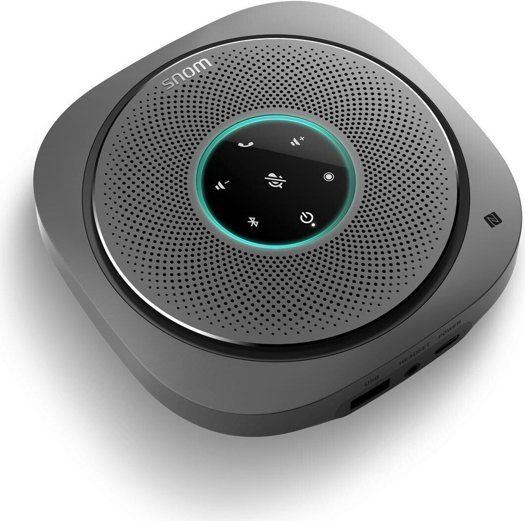 SNOM C300 Mobilel Conference Speaker, Bluetooth, 1.8 metre pickup range, USB, Superior Audio Quality SNOM C300 Mobilel Conference Speaker, Bluetooth, 1.8 metre pickup range, USB, Superior Audio Quality